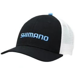 Shimano CCA Welded OSFM, Trucker Cap, Adjustable snapback closure, Black - Your Premium Fishing Gear Store Rods Lines Baits Accessories* New