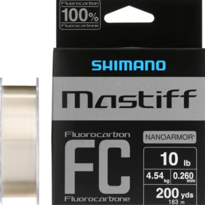 Shimano Mastiff FC Fluorocarbon Line - Your Premium Fishing Gear Store Rods Lines Baits Accessories* Online