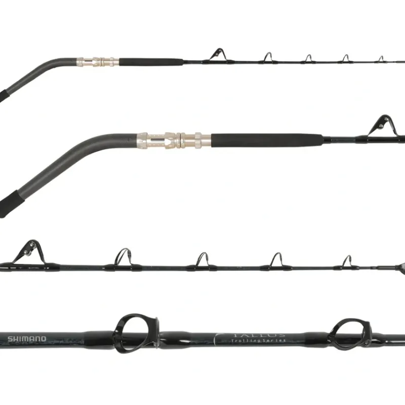 Shimano TLCSTXH2SCBLA Tallus Stand-Up Curve Butt Rods, 5'6", X-Heavy, 80lb+ - Your Premium Fishing Gear Store Rods Lines Baits Accessories* Clearance