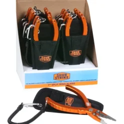 Shur Strike 7" Split Ring Plier w/Sheath Stainless Jaw Insert 1X - Your Premium Fishing Gear Store Rods Lines Baits Accessories* Discount
