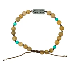 Sight Line Provisions Bead Bracelet Trout Sandalwood & Turquoise - Your Premium Fishing Gear Store Rods Lines Baits Accessories* Shop