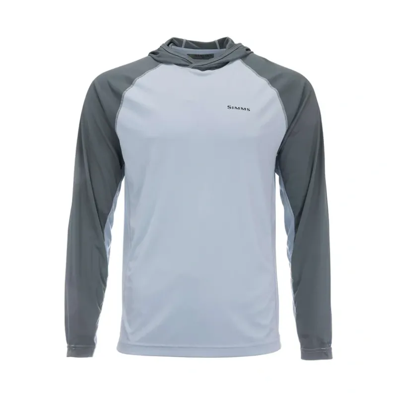 Simms BugStopper SolarFlex Hoody - Steel Blue - Your Premium Fishing Gear Store Rods Lines Baits Accessories* Best Sale