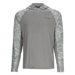 Simms Challenger Solar Hoody Cinder/Ghost Camo Sterling - Your Premium Fishing Gear Store Rods Lines Baits Accessories* Best Sale