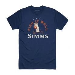 Simms Cheers Fish It Well T-Shirt - Your Premium Fishing Gear Store Rods Lines Baits Accessories* Store