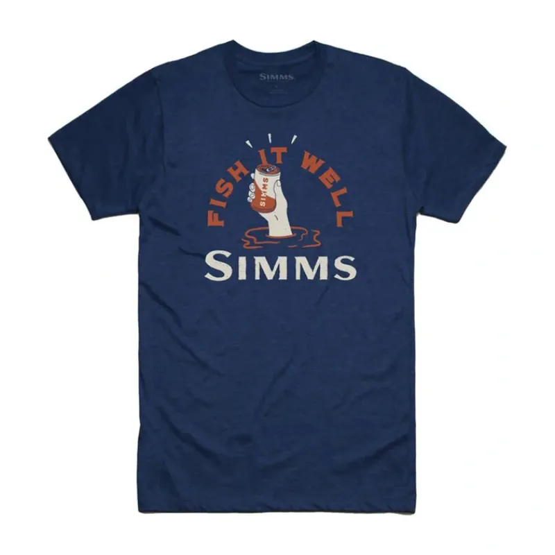 Simms Cheers Fish It Well T-Shirt - Your Premium Fishing Gear Store Rods Lines Baits Accessories* Store