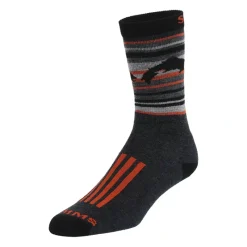 Simms Daily Sock Carbon - Your Premium Fishing Gear Store Rods Lines Baits Accessories* Online