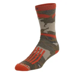 Simms Daily Sock Regiment Camo Olive Drab - Your Premium Fishing Gear Store Rods Lines Baits Accessories* Best Sale
