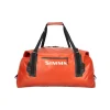 Simms Dry Creek Duffel Large 200L Simms Orange - Your Premium Fishing Gear Store Rods Lines Baits Accessories* Outlet