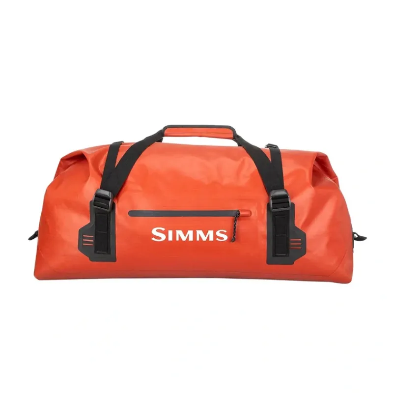 Simms Dry Creek Duffel Medium 155L Simms Orange - Your Premium Fishing Gear Store Rods Lines Baits Accessories* Fashion