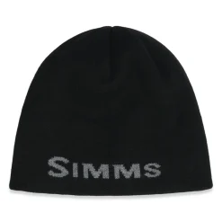 Simms Everyday Beanie Black - Your Premium Fishing Gear Store Rods Lines Baits Accessories* Flash Sale