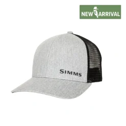 Simms ID Trucker Heather Grey - Your Premium Fishing Gear Store Rods Lines Baits Accessories* Shop