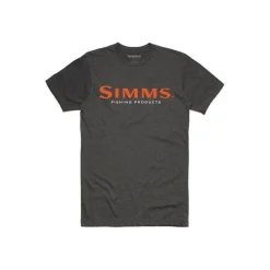 Simms Logo T-Shirt - Your Premium Fishing Gear Store Rods Lines Baits Accessories* Outlet