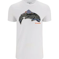Simms Men's Troutscape T-Shirt Sale - Your Premium Fishing Gear Store Rods Lines Baits Accessories* Online