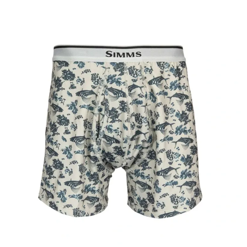 Simms M's Simms Boxer - Rooster Fest Khaki - Your Premium Fishing Gear Store Rods Lines Baits Accessories* Online