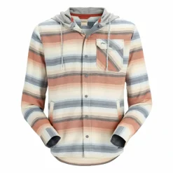 Simms Santee Flannel Hoody | On Sale - Your Premium Fishing Gear Store Rods Lines Baits Accessories* Cheap