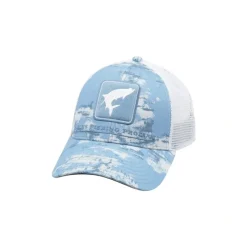 Simms Small Fit Tarpon Icon Trucker Blue Cloud Camo - Your Premium Fishing Gear Store Rods Lines Baits Accessories* New