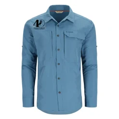 Simms 40th Logo Guide Shirt Neptune - Your Premium Fishing Gear Store Rods Lines Baits Accessories* Clearance
