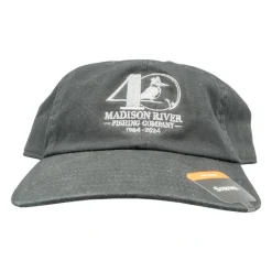 Simms 40th Logo Single Haul Cap Black - Your Premium Fishing Gear Store Rods Lines Baits Accessories* Outlet