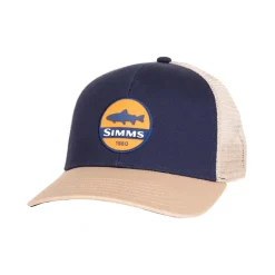 Simms Trout Patch Trucker Navy - Your Premium Fishing Gear Store Rods Lines Baits Accessories* Best