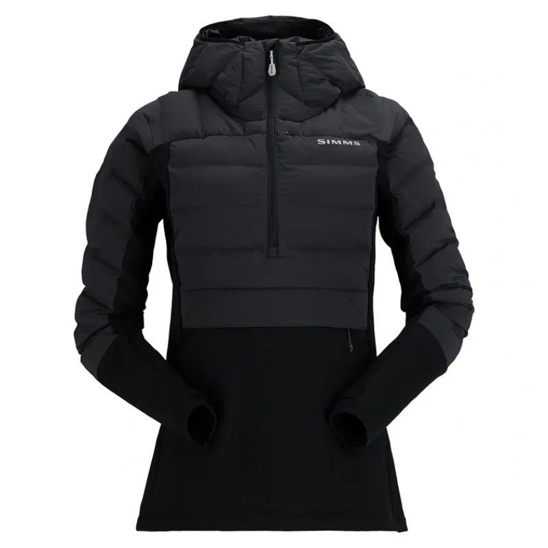 Simms Womens ExStream Pull-Over Hoody Black - Your Premium Fishing Gear Store Rods Lines Baits Accessories* New