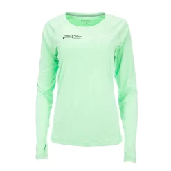 Simms Womens Logo Solarflex LS Crewneck - Your Premium Fishing Gear Store Rods Lines Baits Accessories* Shop