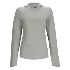 Simms Women's SolarFlex Hoody Cinder Heather - Your Premium Fishing Gear Store Rods Lines Baits Accessories* Outlet