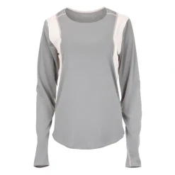 Simms Womens SolarVent Crew - Cinder - Your Premium Fishing Gear Store Rods Lines Baits Accessories* Discount