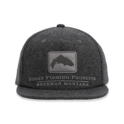 Simms Wool Trout Icon Cap - Your Premium Fishing Gear Store Rods Lines Baits Accessories* Flash Sale