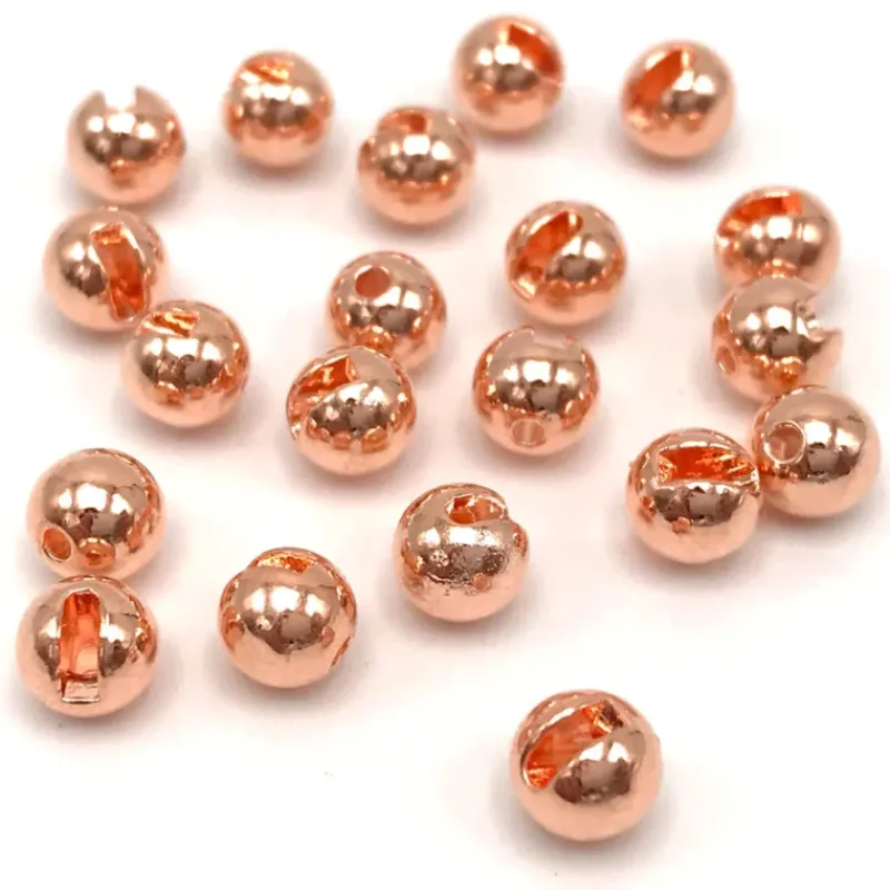 Slotted Tungsten Beads - Copper - Your Premium Fishing Gear Store Rods Lines Baits Accessories* Best Sale