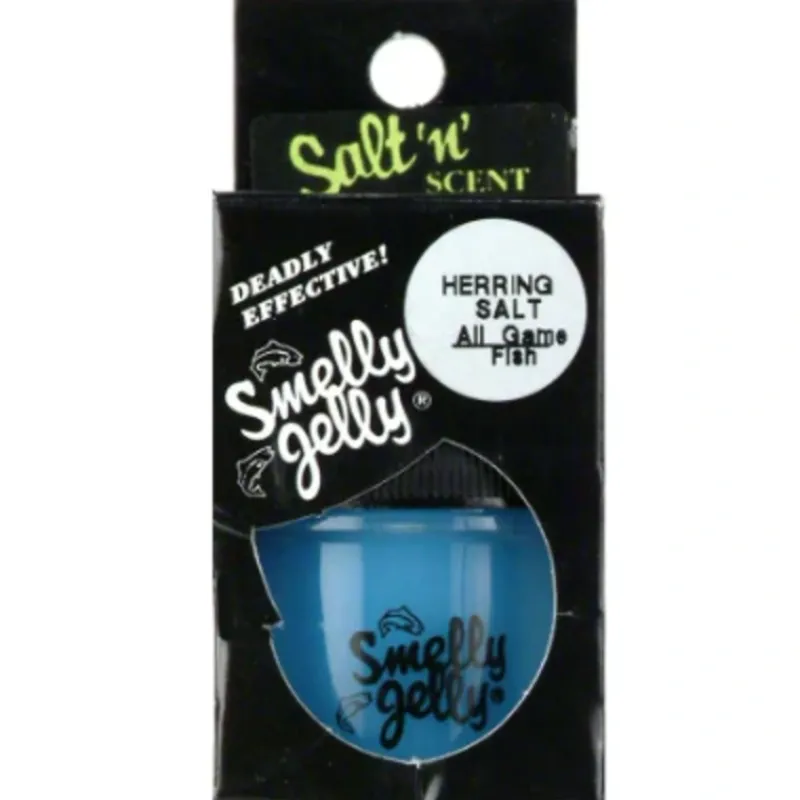 Smelly Jelly 100 Salt-N-Scent 1oz Herring Salt - Your Premium Fishing Gear Store Rods Lines Baits Accessories* Shop