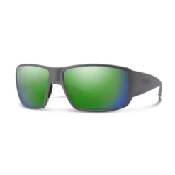 Smith Guide's Choice Sunglasses Matte Cement ChromaPop Glass Polarized Green Mirror - Your Premium Fishing Gear Store Rods Lines Baits Accessories* Cheap