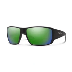 Smith Guide's Choice Sunglasses Matte Black ChromaPop Glass Polarized Green Mirror - Your Premium Fishing Gear Store Rods Lines Baits Accessories* Shop