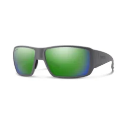 Smith Guide's Choice XL Sunglasses Matte Cement ChromaPop Glass Polarized Green Mirror - Your Premium Fishing Gear Store Rods Lines Baits Accessories* Best Sale