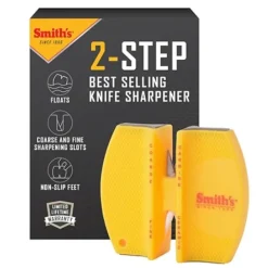 Smith's Portable Two-Step Knife Sharpener - Your Premium Fishing Gear Store Rods Lines Baits Accessories* Flash Sale