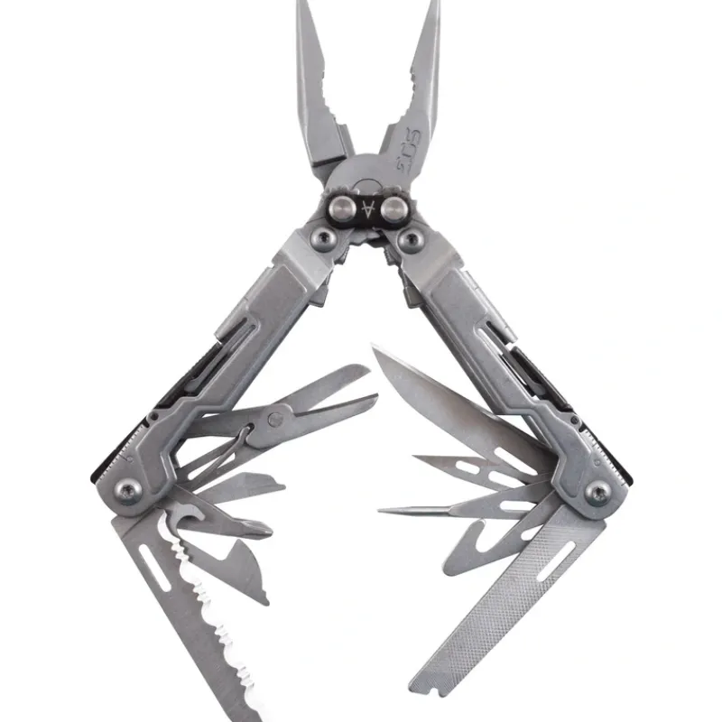 SOG PowerPint Mini Compact Stainless Steel Multi-Tool with 18 Lightweight Tools - Your Premium Fishing Gear Store Rods Lines Baits Accessories* New