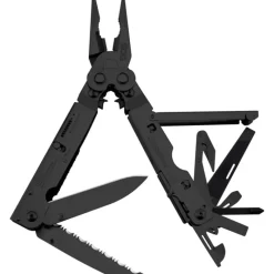 SOG SOG-B66N-CP PowerAssist Multi-Tool, 16 Component, Black - Your Premium Fishing Gear Store Rods Lines Baits Accessories* Store