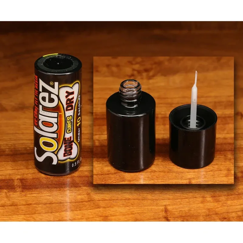 Solarez Bone Dry Ultra Thin Formula 0.5 oz Bottle with Applicator Brush - Your Premium Fishing Gear Store Rods Lines Baits Accessories* Outlet