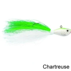 Spro Prime Bucktail Jig Chartreuse Green Fluke 1/2oz Lure SBTJC-1/2 - Your Premium Fishing Gear Store Rods Lines Baits Accessories* Hot