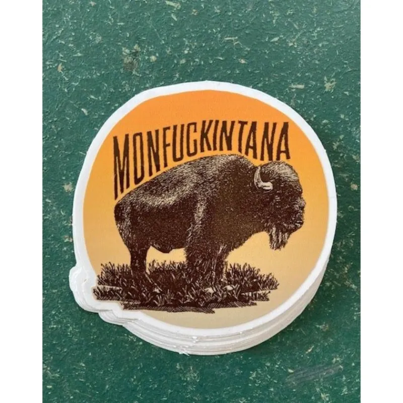 Statriot Designs Bison II Sticker - Your Premium Fishing Gear Store Rods Lines Baits Accessories* Outlet