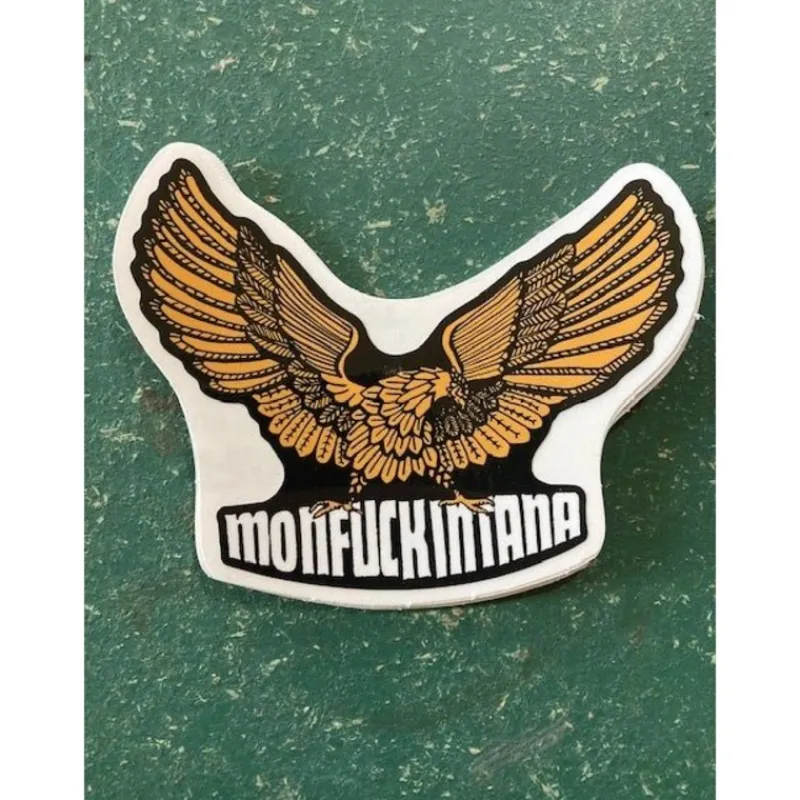 Statriot Designs Monfuckintana Eagle Sticker - Your Premium Fishing Gear Store Rods Lines Baits Accessories* Best