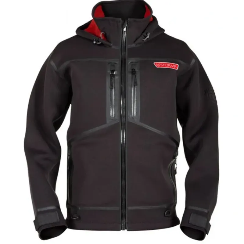 Stormr Men's Strykr Jacket, Black - Your Premium Fishing Gear Store Rods Lines Baits Accessories* Flash Sale