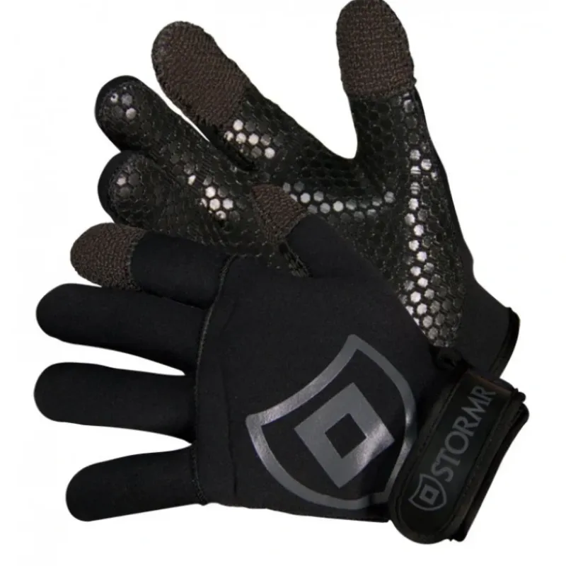Stormr Torque Kevlar Neoprene Gloves, Black - Your Premium Fishing Gear Store Rods Lines Baits Accessories* Best Sale