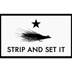 Strip and Set It Sticker - Your Premium Fishing Gear Store Rods Lines Baits Accessories* Best