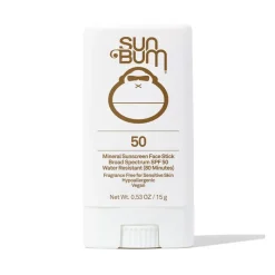 Sun Bum Mineral SPF 50 Sunscreen Face Stick - Your Premium Fishing Gear Store Rods Lines Baits Accessories* New