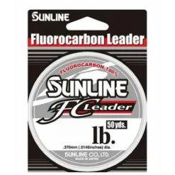 Sunline FC 100% Fluorocarbon Leader, 50yd, Clear Spool - Your Premium Fishing Gear Store Rods Lines Baits Accessories* Sale