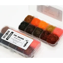 Sybai Fine Diamond Dubbing Box- New Mix Colors - Your Premium Fishing Gear Store Rods Lines Baits Accessories* Shop