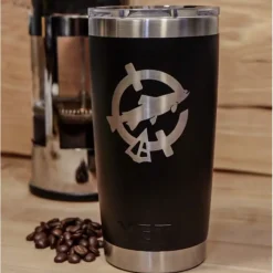 TCO EuroOptic Branded Yeti 20oz Tumbler with Magslider Lid - Your Premium Fishing Gear Store Rods Lines Baits Accessories* Store