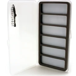 Fly Fishing^ TCO Fly Box - Slim box Tall 6 Compartment - Your Premium Fishing Gear Store Rods Lines Baits Accessories