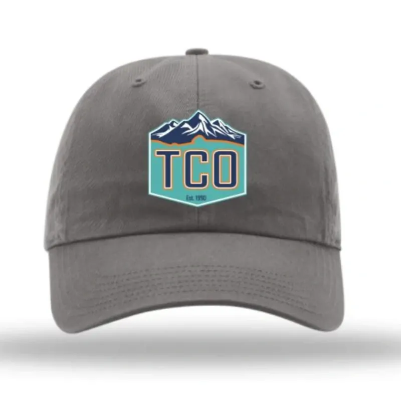 Fly Fishing^ TCO Fly Shop Hat Washed Chino - Crest Logo - Your Premium Fishing Gear Store Rods Lines Baits Accessories