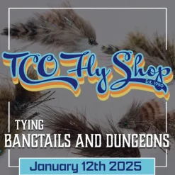 Fly Fishing^ TCO Fly Tying Class: Bangtails and Dungeons - State College - Your Premium Fishing Gear Store Rods Lines Baits Accessories